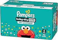 Vista 14 de Pampers Pañales - Baby Dry - Tamaño 4, 92 unidades, pañal desechable absorbente para bebés (el embalaje puede variar)
