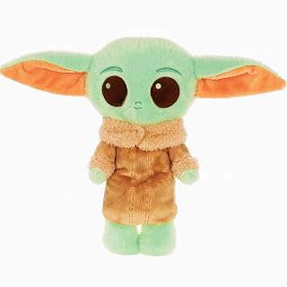 KIDS PREFERRED Star Wars: THE Mandalorian Grogu Baby Yoda Plush Cuddle Pal 11 Inch - Baby's First Stuffed Animal Blankie