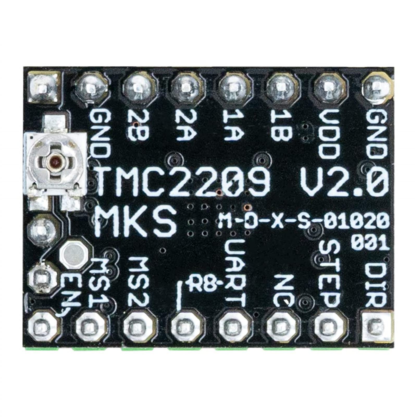 DEWIN Tmc2209 Stepper Motor Drivers Mute Driver,Modulo Driver Motore Passo-Passo Tmc2209 Drivers Stepper con Dissipatori di Calore Driver per Stampante 3D (5pcs)