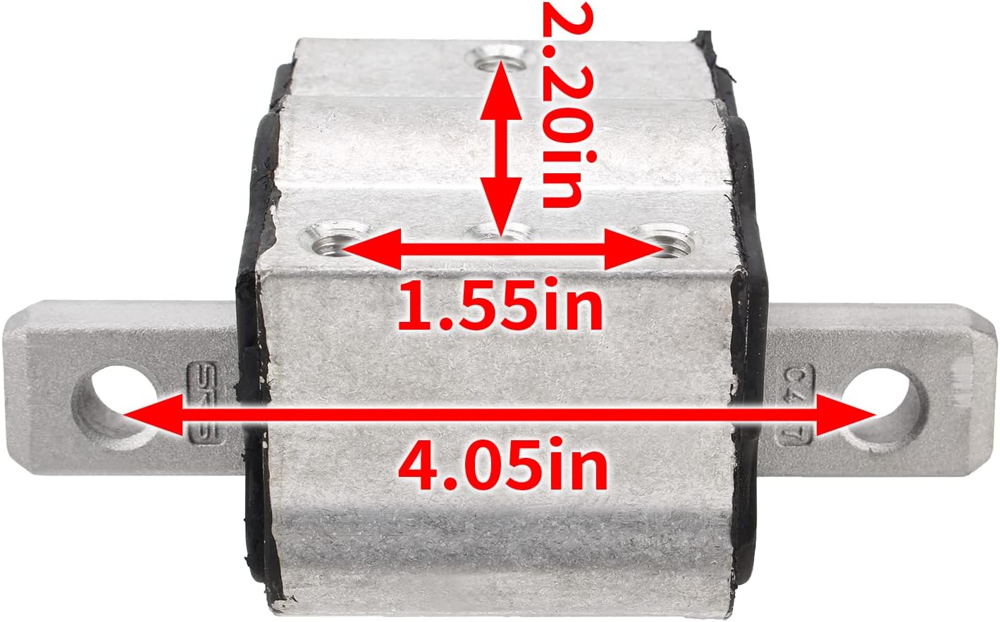 Carbhub AM-663721510 Hydraulic Engine & Transmission Mount for Mercedes Benz C280 C43 CL500 CL55 CLK350 CLK430 CLK55 CLS500 CLS55 Replace for 9268, 9562, A4035, A7098, EM9268, EM9562, AM-663721510