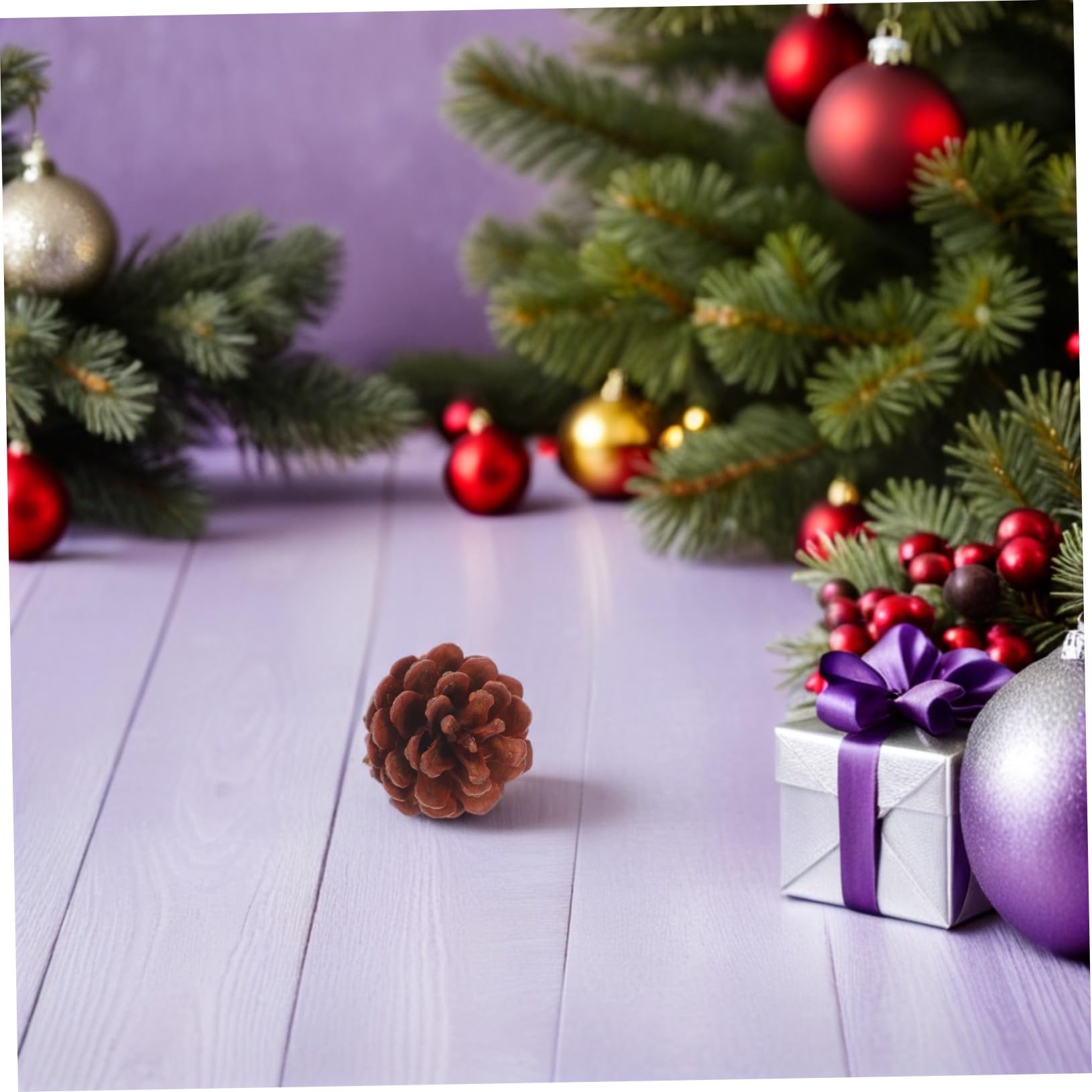 Zerodeko 120 Stück Teiliges Kleine Natürliche Tannenzapfen für Basteln und Dekoration Vielseitig Einsetzbar als Vase Füller oder Weihnachtsbaum Schmuck Nachhaltige Mini Pine Cones für