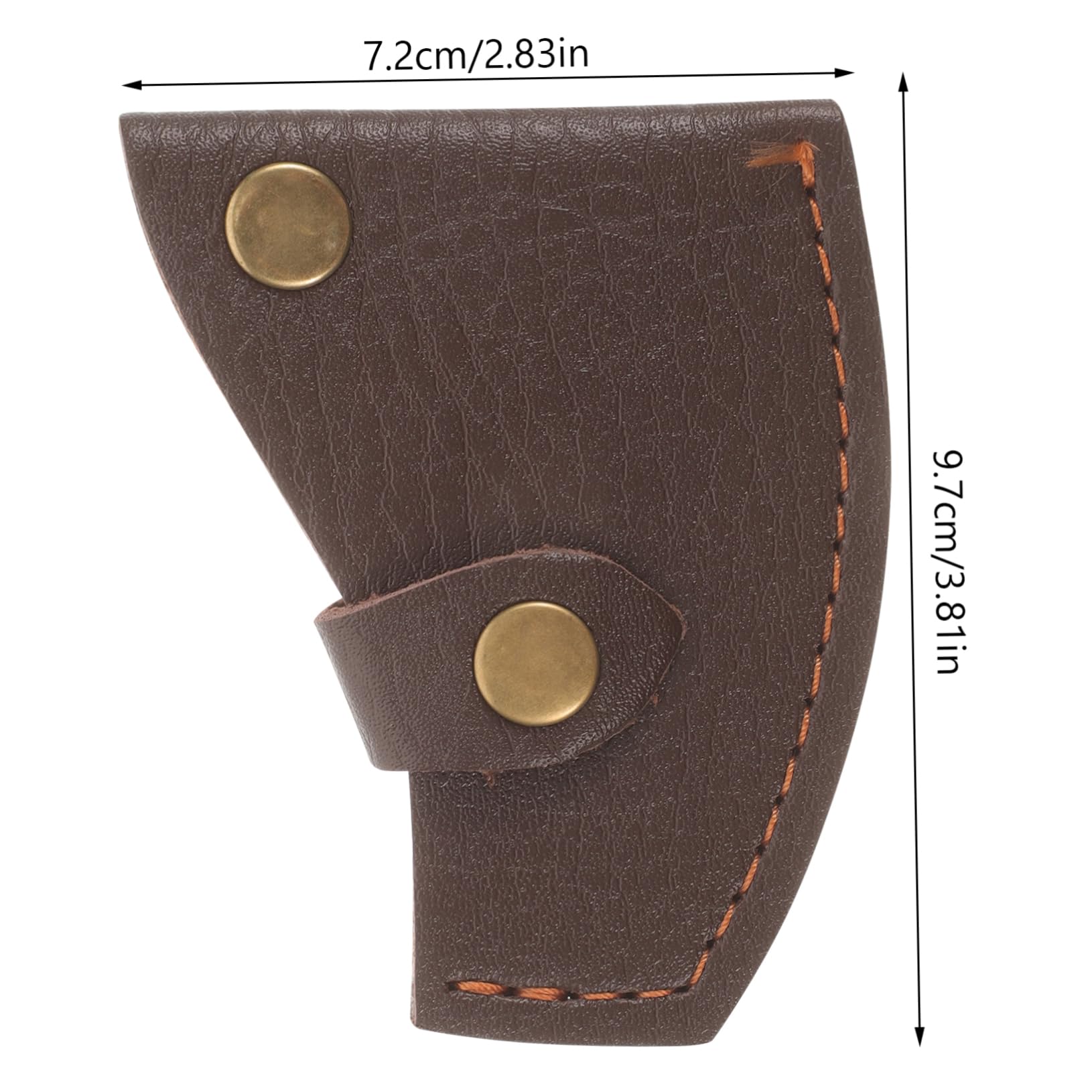 Holibanna PU Hatchet Sleeve Case Durable Thickened Design for Outdoor Activities Lightweight and Portable Protective Cover Axe for Camping and Felling Tools