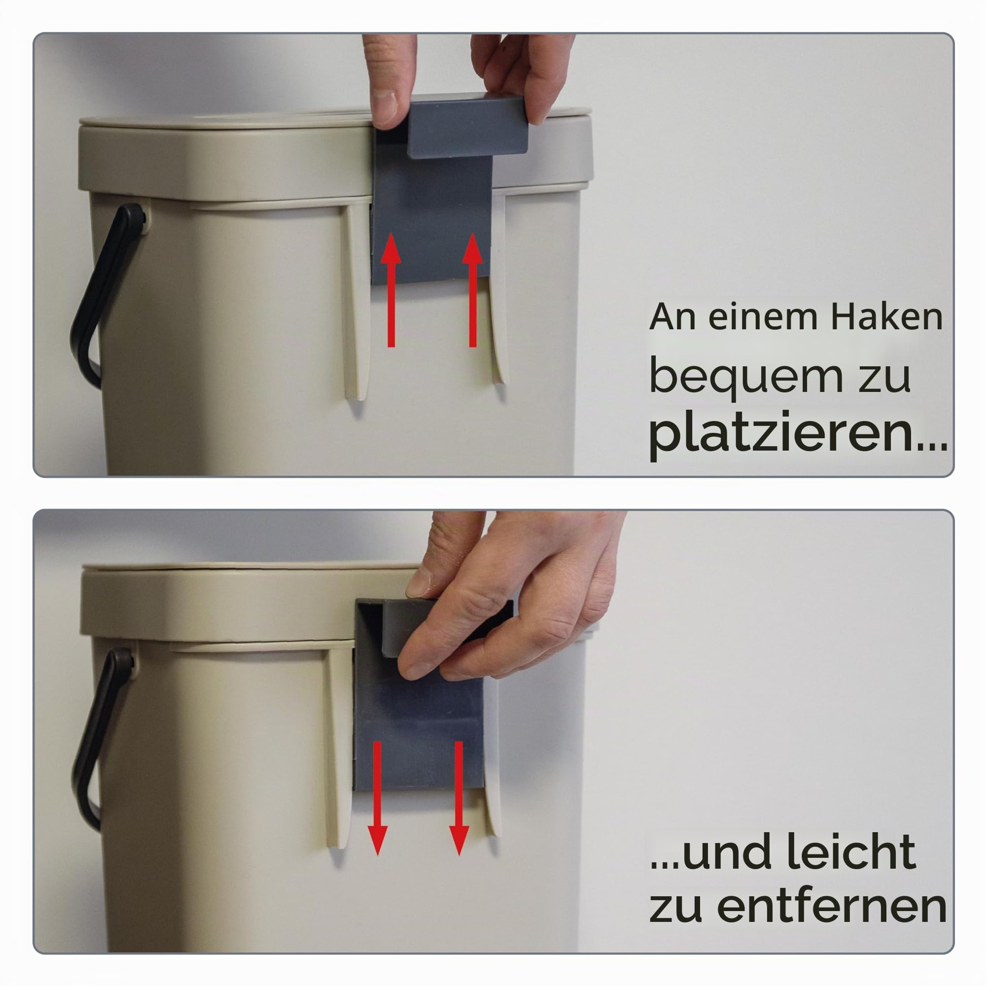 Organischer Abfalleimer mit Gino – 5 l – Eis