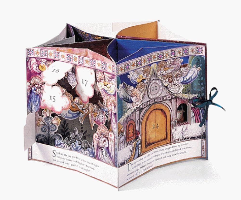 仕掛け絵本・英語版　A CHRISTMAS CAROUSEL merrygomusicbox.jpg