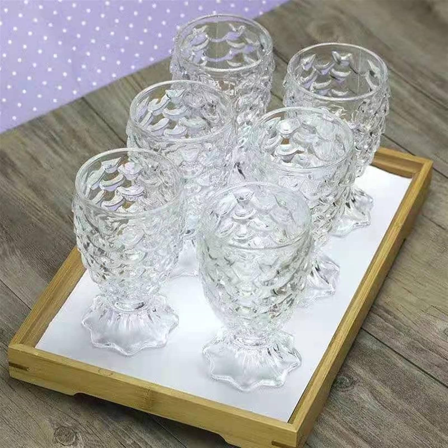 INLIMA Goblet Glass Drink Cup Beer Cup