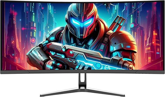 Monitor Curvo Ultrawide 34 Pulgadas WQHD 3440x1440 165Hz miniatura 8