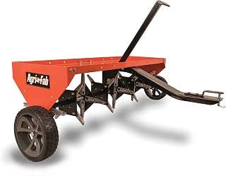 Agri-Fab 45-0299 48-Inch Tow-Behind Plug Aerator with Universal Hitch for Lawn Tractors - Made in USA