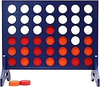 Vista 54 de Tailgating Pros Cuatro en una fila de color azul marino premium con funda de transporte - Juego de patio al aire libre de gran tamaño Jumbo