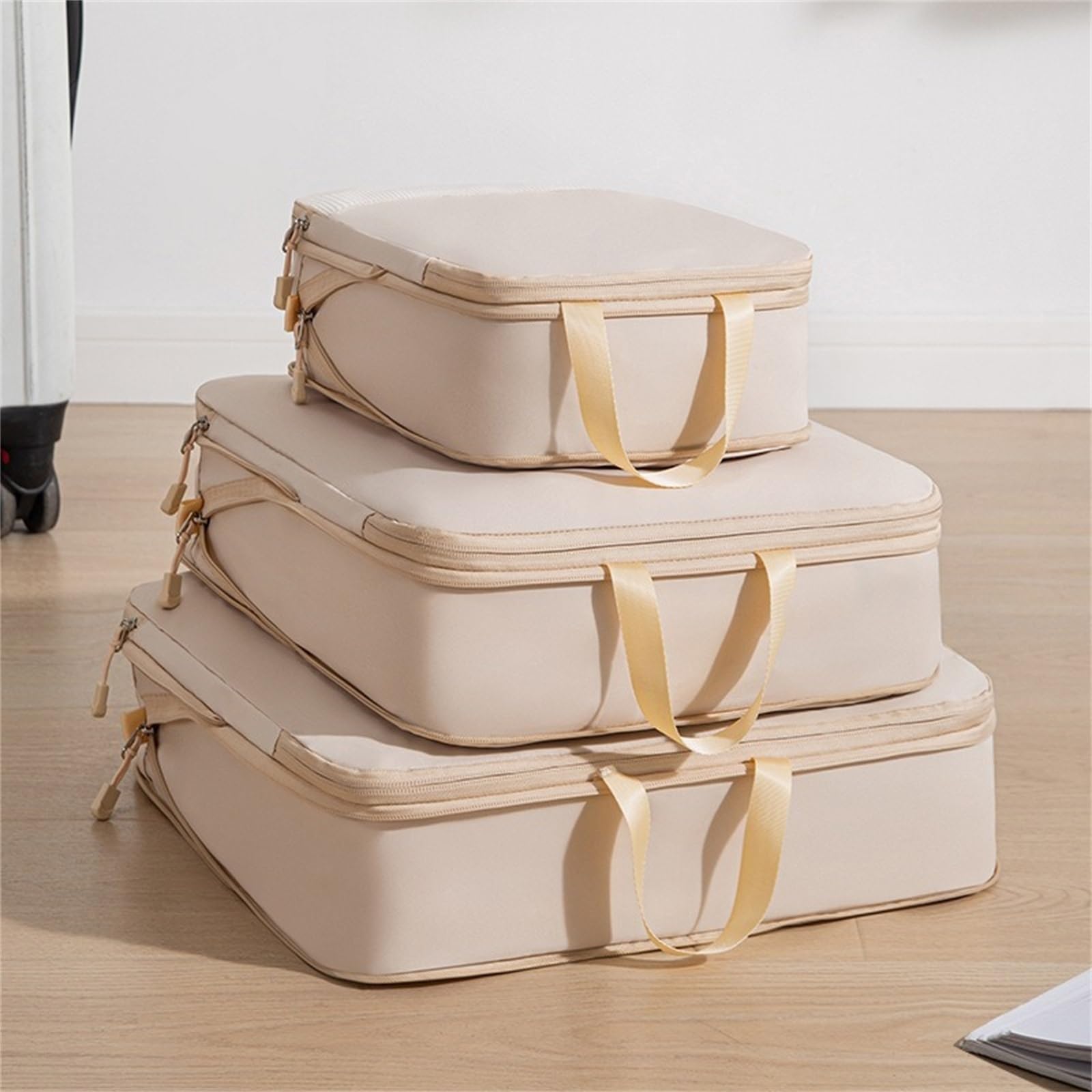 Organizzatori da Viaggio a Compressione Cubi di imballaggio a compressione con borse for scarpe for valigie, borse espandibili, organizer for bagagli