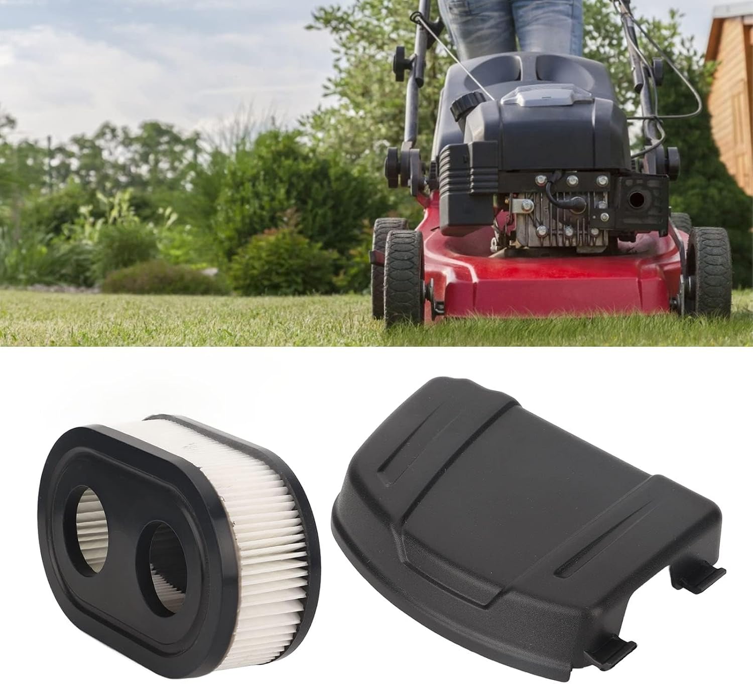 Lawn Mower Air Cleaner Cover, ABS 594106 for Replacement
