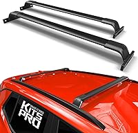 Vista 11 de KitsPro Barras transversales para portaequipajes de techo de 260 libras para Jeep Wrangler 2007-2026, Jeep Gladiator 2020-2026, barra transversal