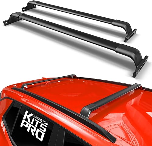 Vista 52 de KitsPro Barras transversales para portaequipajes de techo de 260 libras para Jeep Grand Cherokee 2011-2021