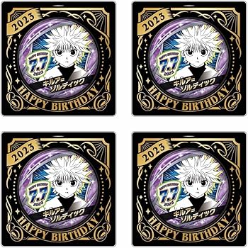 キルア バースデイ缶バッジ 2020 48個 HUNTER×HUNTER』バースデイ缶