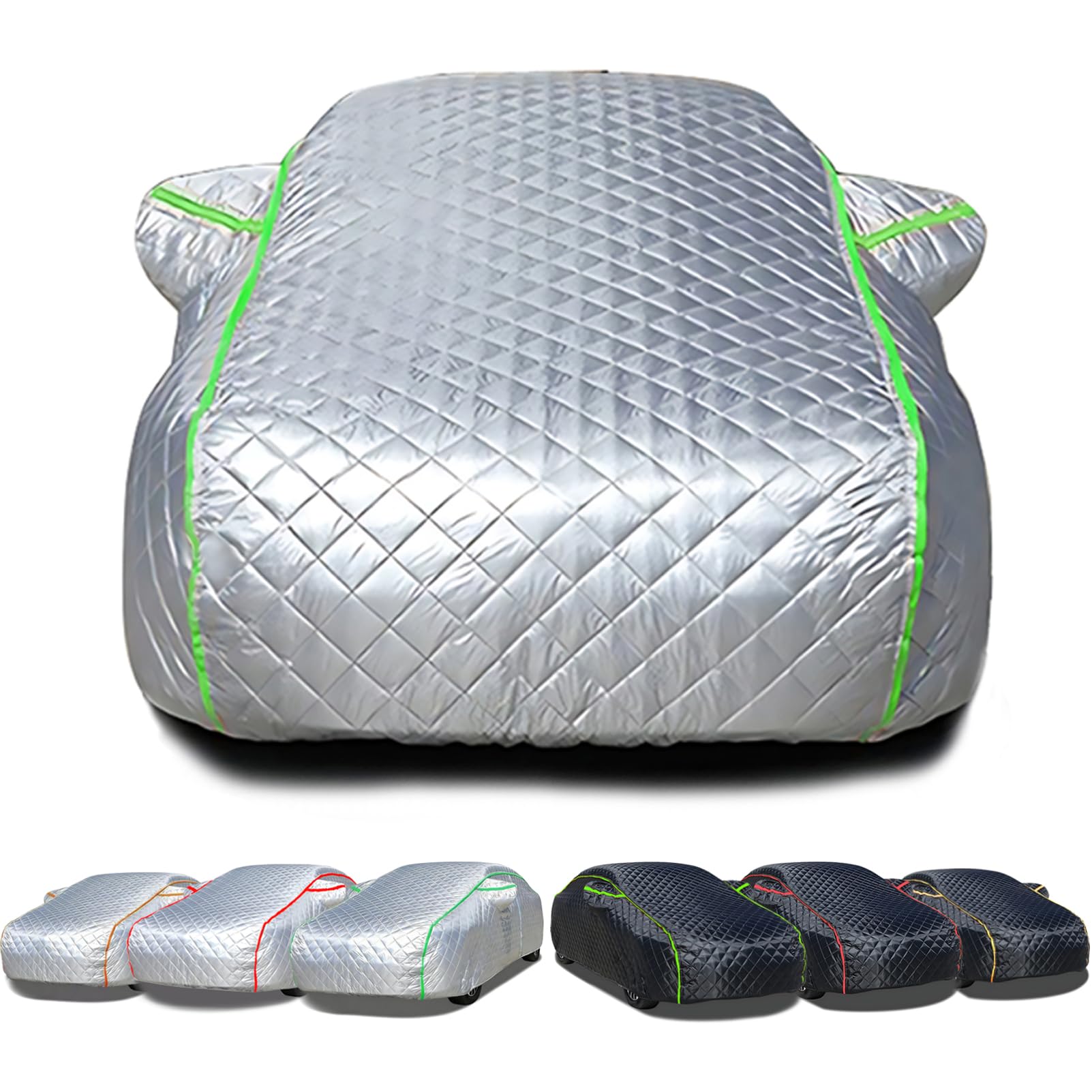 Funda Coche Exterior para Opel Cascada, Funda Coche Antigranizo Gruesa,Impermeable Transpirable,Cubierta Protectora Invierno Resistente Polvo Lluvia Nieve