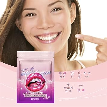 Professional Teeth Gems Kit - Teeth Gems For A Shining Smile, Easy To Use, Safe And Long Lasting Temporary Starter Kit