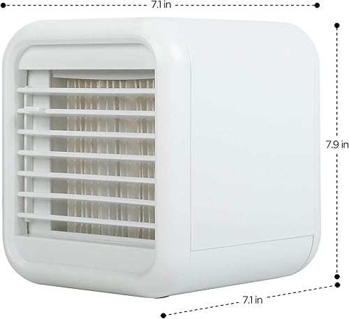 Miniatura 6 de Ventilador de aire acondicionado portátil, humidificación por pulverización, enfriador de aire 3 en 1 | Humidificador | Purificador, con 3