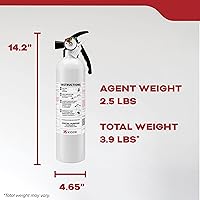 Vista 9 de Kidde Extintor de incendios para cocina, residencial, de un solo uso, 711A