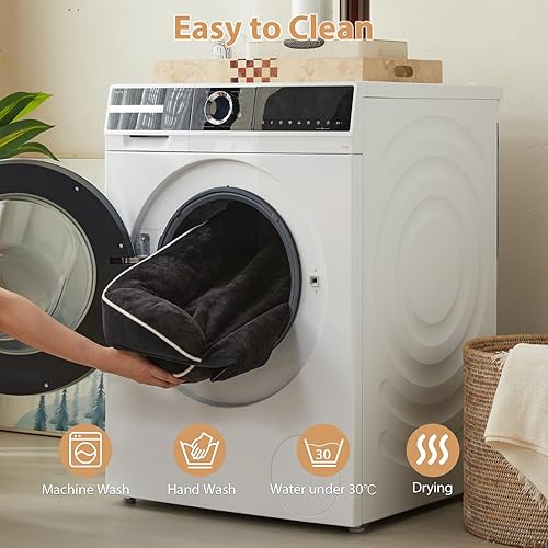 Miniatura 7 de WNPETHOME Camas impermeables para perros Jumber, cama ortopédica XXL para perros con lados, sofá cama para perros grandes con funda extraíble