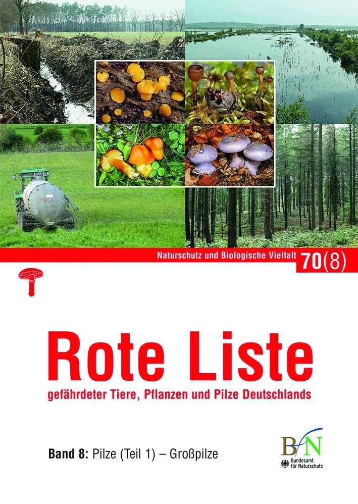 Rote Liste gefährdeter Tiere, Pflanzen und Pilze Deutschlands - Bd 8: Pilze (Teil 1)-Großpilze: Pilze - Großpilze