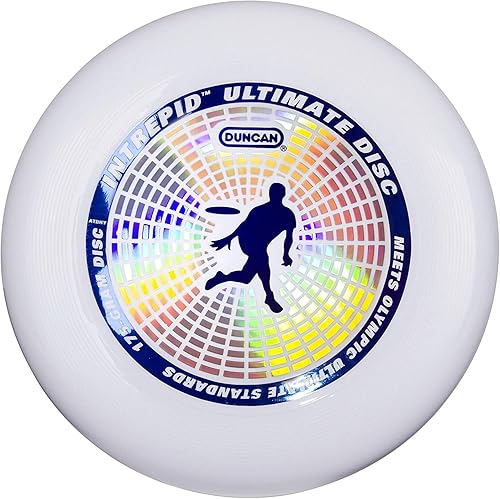Duncan Intrepid - Disco volador para competencias Ultimate con peso de precisión de 6.17 oz, color blanco