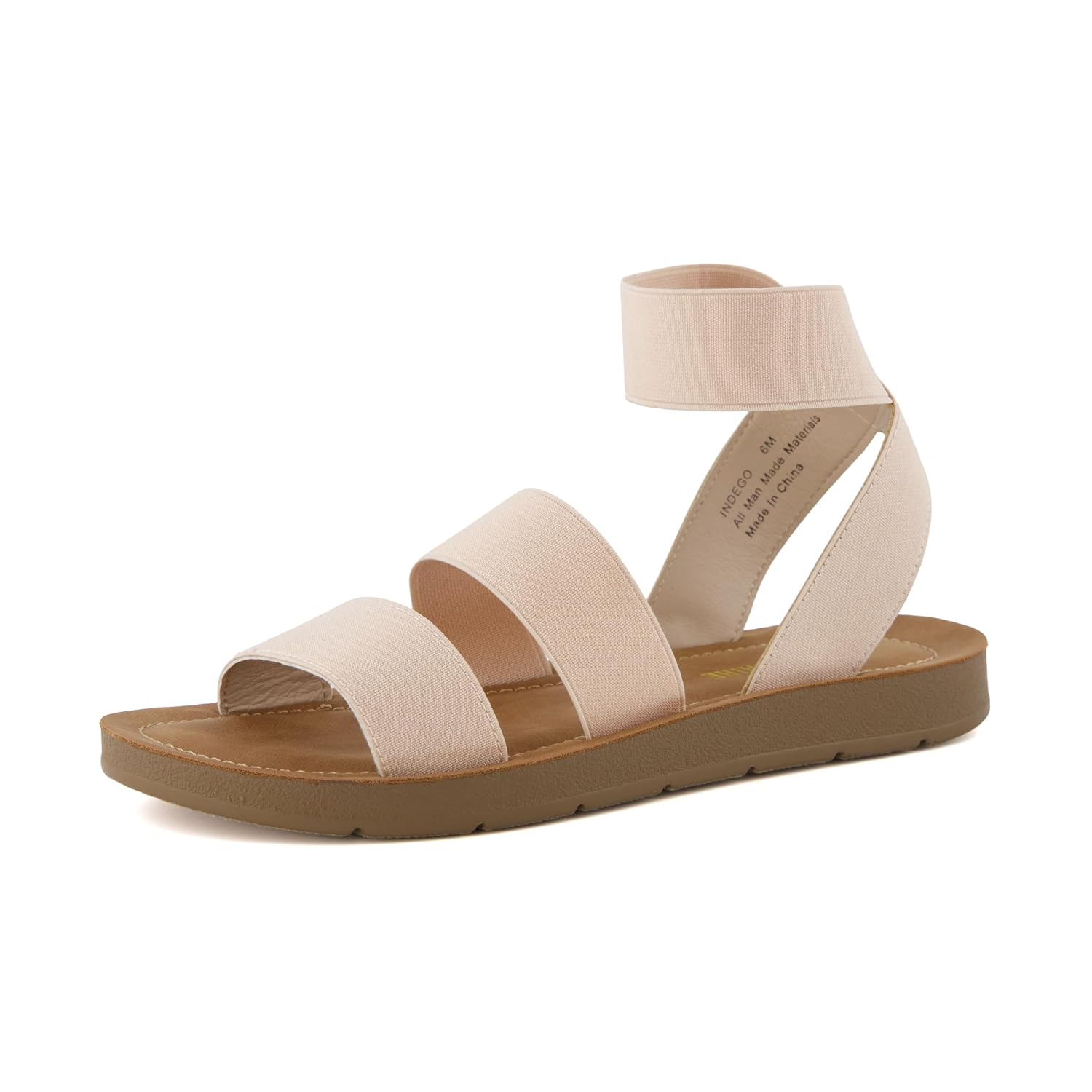 CUSHIONAIRE Women's Indego Stretch Sandal, Nude, 7.5 - Review, Price and Buying Guide