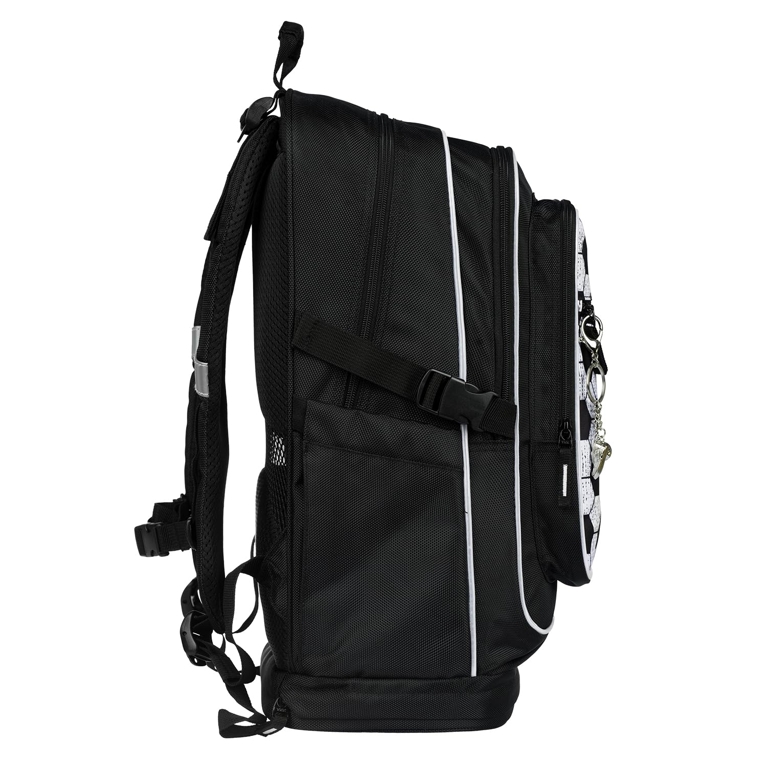 Baagl Zaino per la scuola per ragazzi e ragazze adolescenti, zaino ergonomico per bambini con scomparto per computer portatile, zaino estremamente leggero con cintura toracica e elementi riflettenti