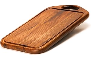 Caperci Acacia Wood Cutting Board: Culinary Artistry Meets Everyday Convenience