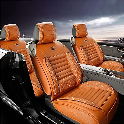 Aoyade Fundas de asiento de coche para Mazda 2 Mazda2 2007-2019 para todo tipo de clima, suaves, transpirables, impermeables, juego completo, color