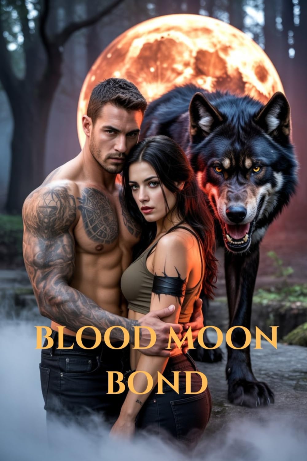 BLOOD MOON BOND: A Fated Mates Wolf Shifter Paranormal Romance (Wolf Mates & Alpha Hearts)