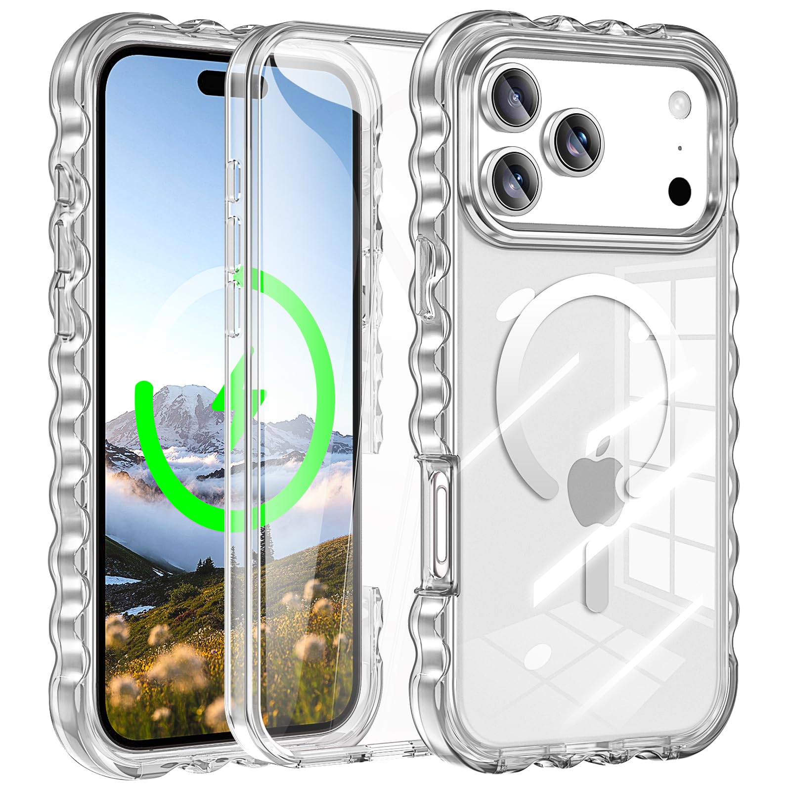 Coque iPhone 17 Pro Max robuste transparente anti-rayures - 8