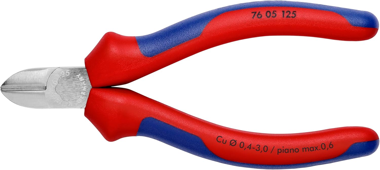 KNIPEX 76 05 125 Comfort Grip Electronics Diagonal Cutter