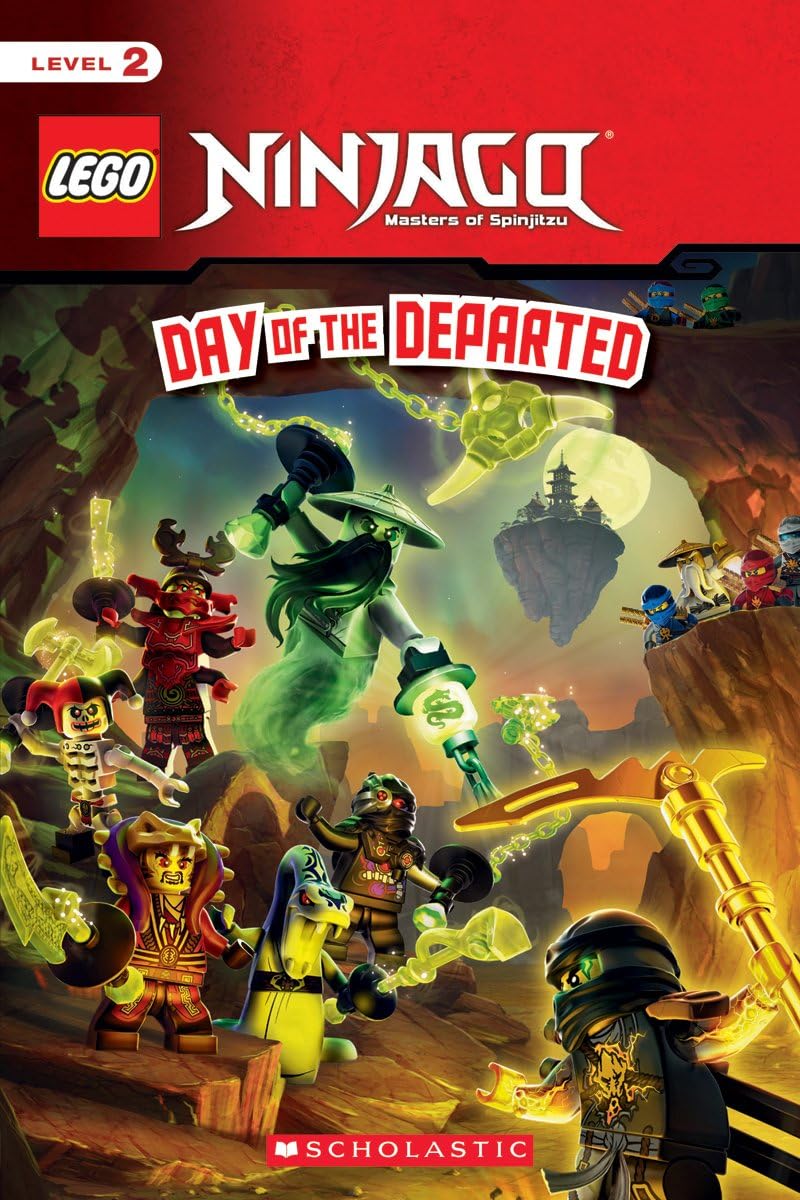 Day of the Departed (Lego Ninjago Masters of Spinjitzu: Scholastic Readers, Level 2) Paperback โ 27 Dec. 2016