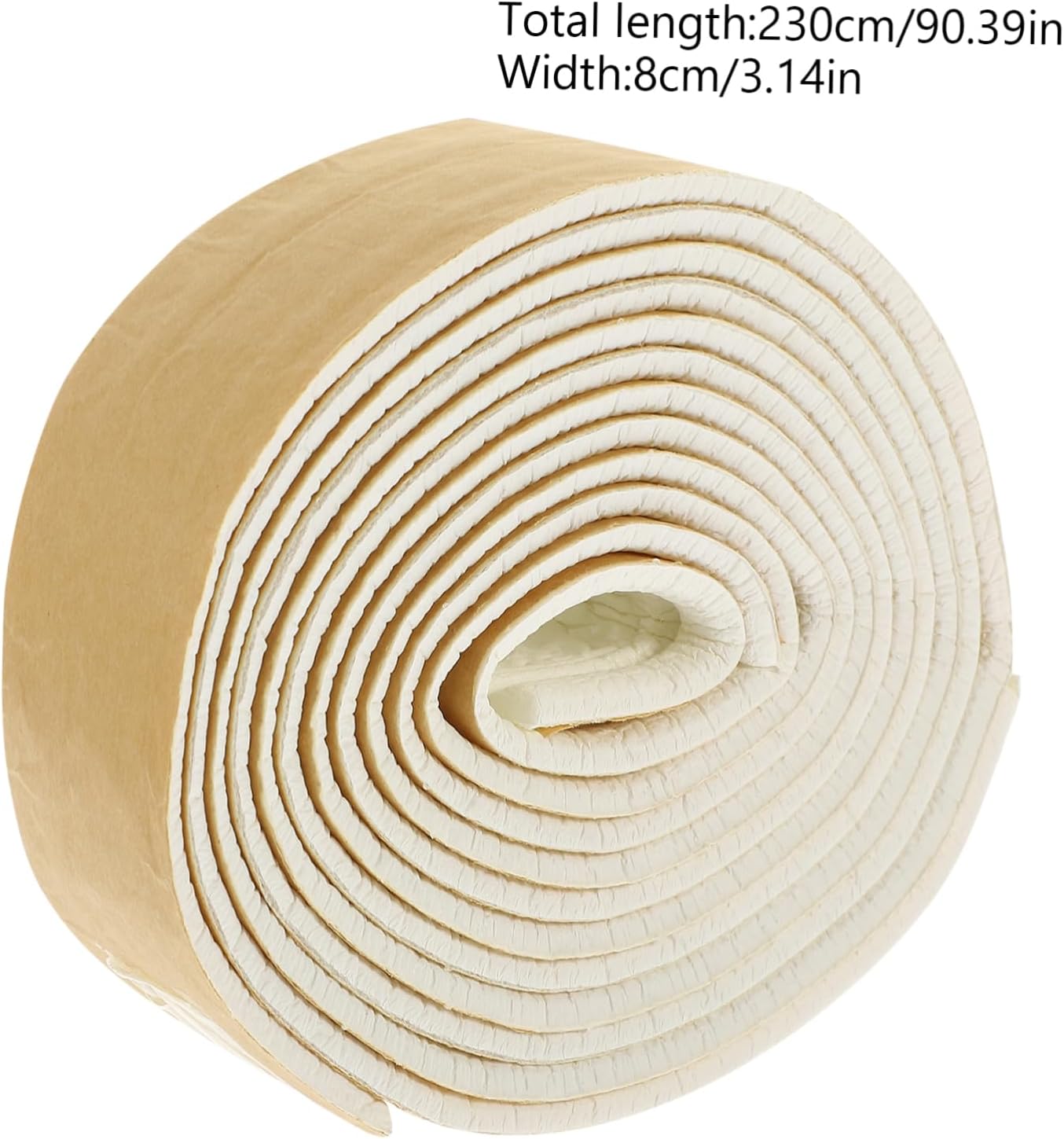 DOITOOL 10pcs Self-Adhesive Foam Wall Molding Trim Decorative Corner and Edge Protector Flexible Peel and Stick Molding for Smooth Easy to Cut and Install