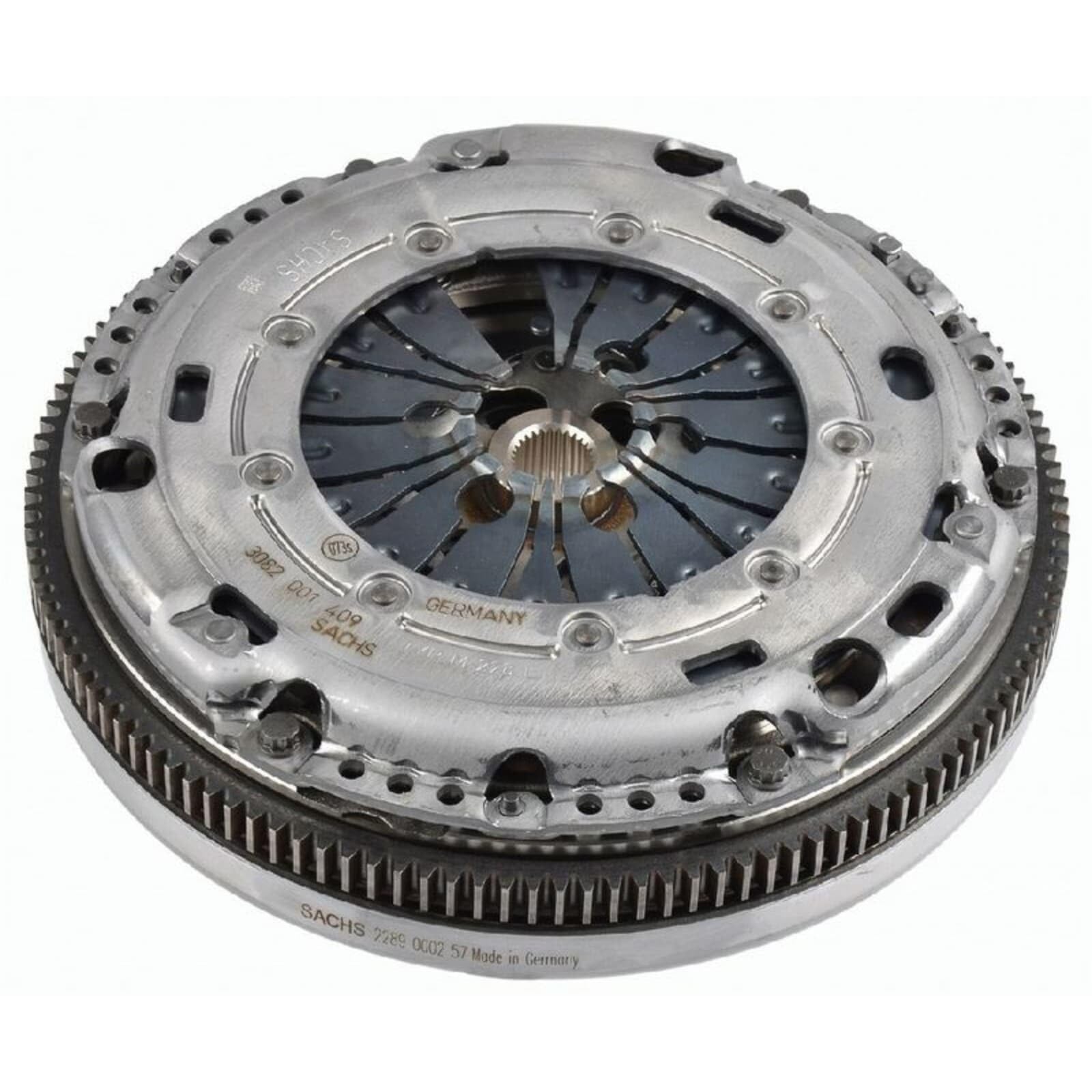 SACHS 2290 601 074 Kompletny zestaw sprzęgła z dociskiem sprzęgła z dwumasowym kołem zamachowym ze śrubami koła zamachowego ze śrubami płyty dociskowej z tarczą sprzęgła z łożyskiem oporowym