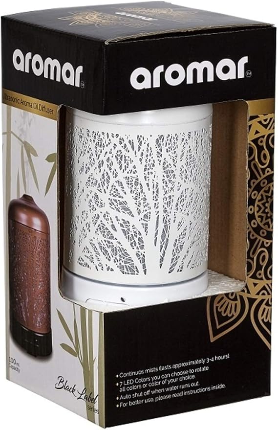 Difusor aromático eléctrico Aromar 100ml blanco miniatura 2