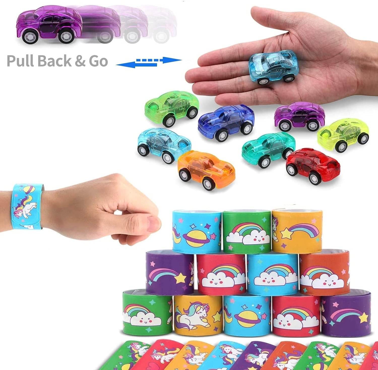 48 Pack Party Favors for Kids Toys Assortment Sensory Fidget Toy Set Birthday Gifts for Boys and Girls School Classroom Rewards Carnival Prizes Treasure Box Goodie Bag Fillers Pinata Stuffers : Toys & Games