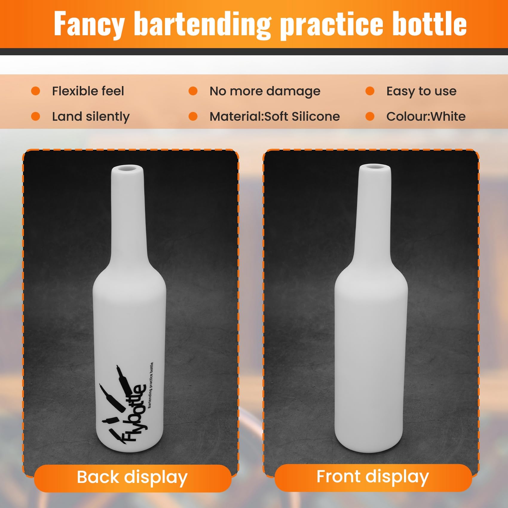 Flair Bartender Pratica Bartending Silicone Bar Pub Bottiglia Vino Cocktail Shaker