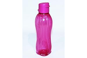 Tupperware Eco Bottle 16 Ounce Flip-Top Water Bottle in Captivating Pink