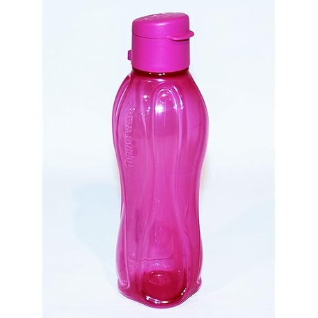 Tupperware Eco Bottle 16 Ounce Flip-Top Water Bottle in Captivating Pink