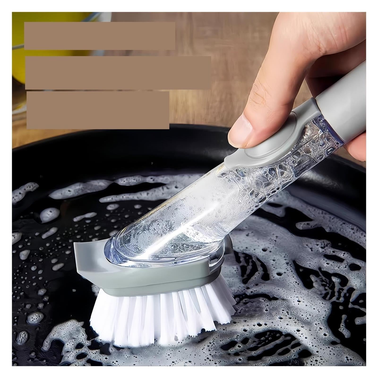 2pcs Kitchen dishwashing Liquid Brush pour Cuisine