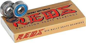 Bones BONES BEARINGS Skateboard Bearings REDS 608 BIG BALL BEARING ABEC5 Equivalent