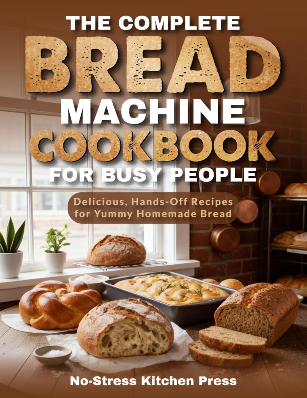 The Complete Bread Machine Cookbook for Busy People: Delicious, Hands-Off Recipes for Yummy Homemade Bread