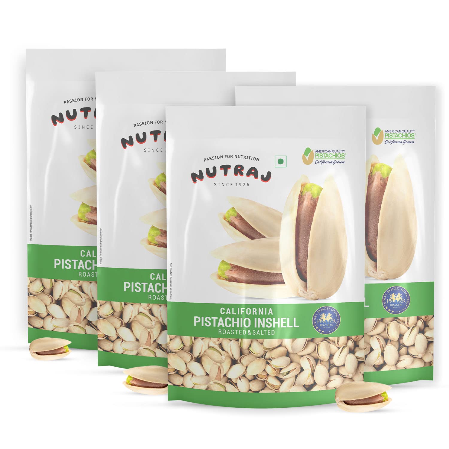 Nutraj California Roasted & Salted Inshell Pistachios 800g (200g x 4) | Salted Pista | Crunchy & Healthy | Healthy Snacks | Dry Fruits & Nuts | Rich in Vitamin & Minerals | Withshell Pistachio (B0CLDSWTQY) Amazon Price History, Amazon Price Tracker