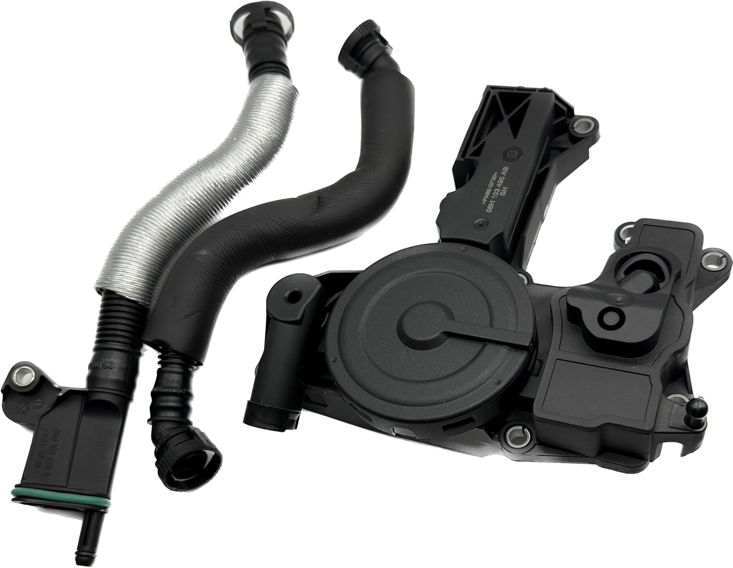 PCV Valve Engine Crankcase Vent Oil Separator Breather Hose kit Replace 06H103495AB, 06H103495AH, 06H103495B fit for Audi A3 A4 A5 Q5 TT VW Beetle CC Jetta Passat 1.8 2.0TSI
