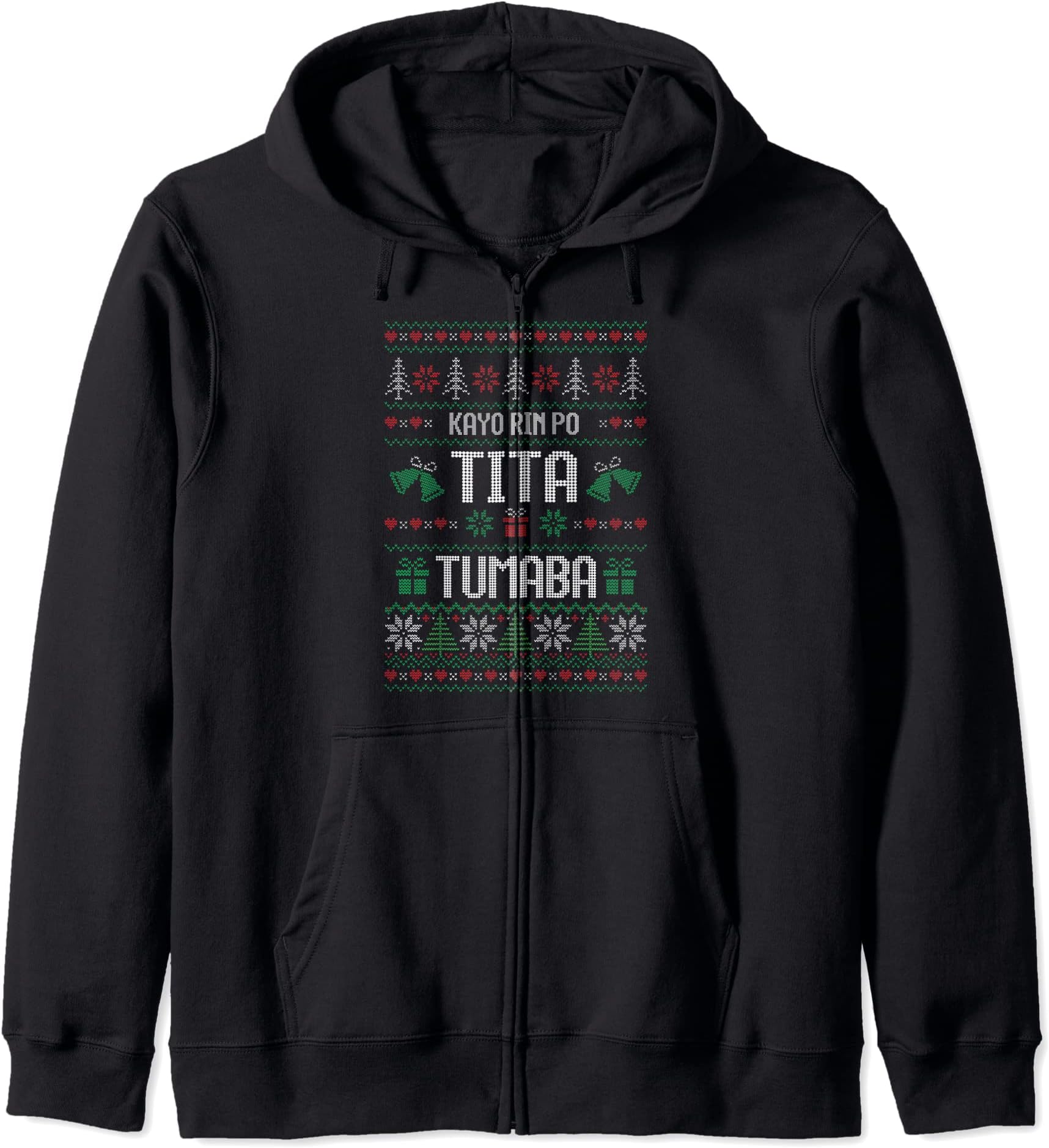 Maharlika ClothingKayo rin po Tita Tumaba Zip Hoodie
