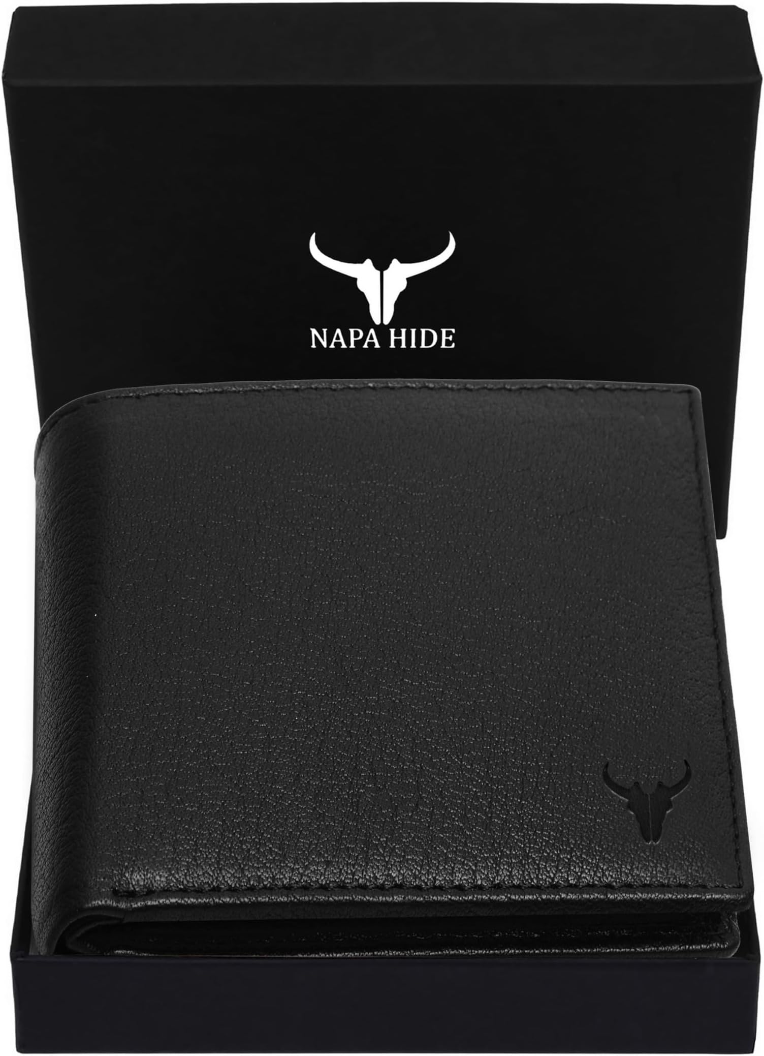 Men Leather wallet for Men Travel Accessory- Bi-Fold Wallet