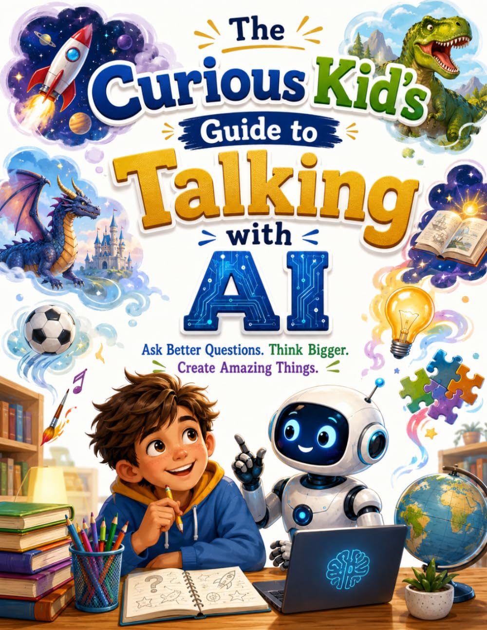 The Curious Kid's Guide to Talking with AI: Ask Better Questions. Think Bigger. Create Amazing Things