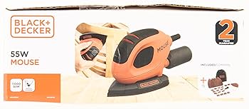 Sanders - Black & Decker 55W Mouse Sander Was Sold For R259.00 On 8 Dec