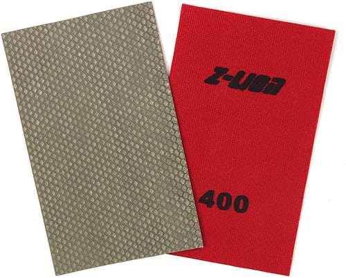 Miniatura 7 de Z-Lion Hojas de papel abrasivo de diamante 60 papel de lija de diamante de grano para moler cerámica de vidrio de piedra