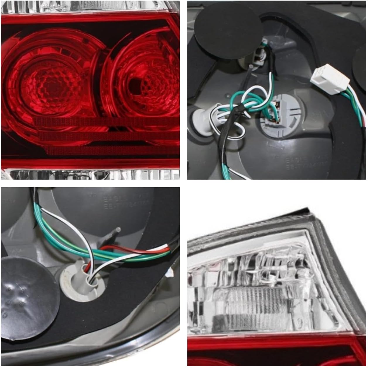Driver Side Tail Lights Replacement for Toyota Camry 2005 2006 Rear Left Tail lamps TO2800155 8156006220